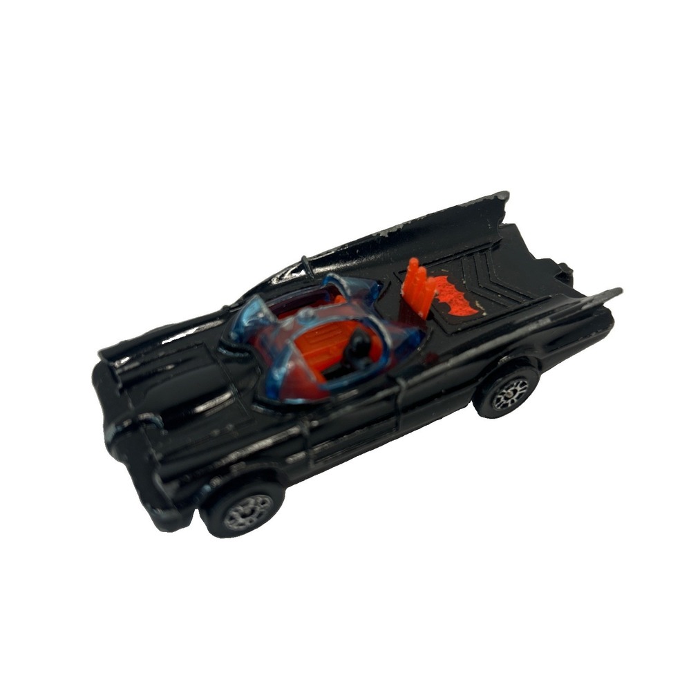 CORGI JUNIORS Batmobile 1:64 Black 1976 Great Britain Diecast Vintage